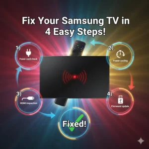 How to Fix Samsung TV Blinking Red Light No Picture