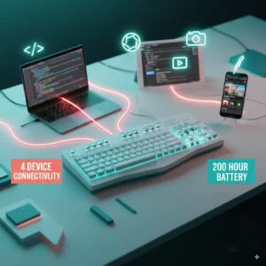 Kinesis Advantage360 Professional multi-device connectivity for various professions
