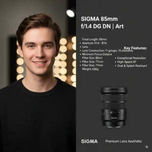Best Sigma Art Lens for Canon RF Mount Portrait Photography