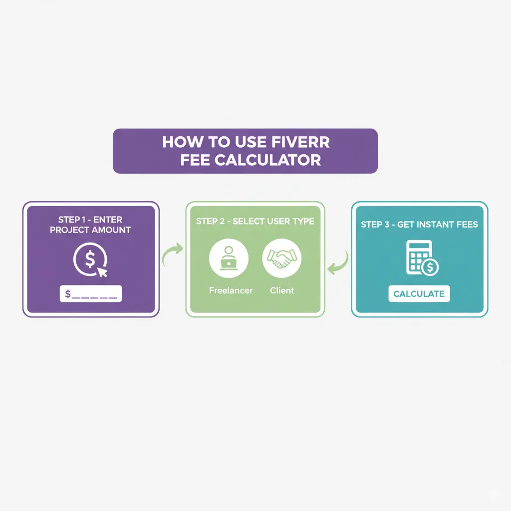Fiverr commission calculator