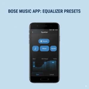 Optimizing sound modes for movies, music, and games on a phone app.