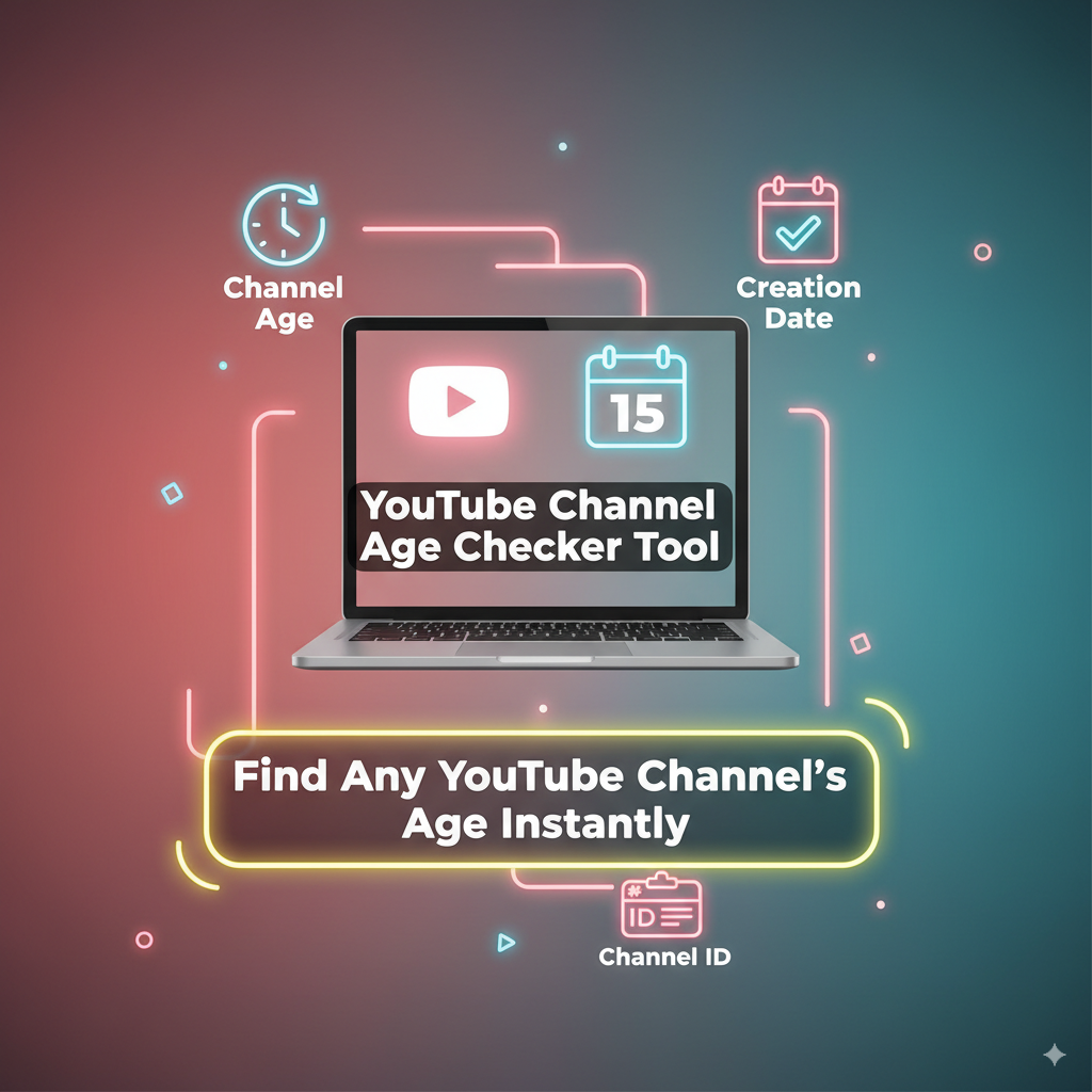 YouTube Channel Age Checker Tool