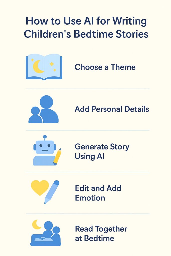 How to Use AI for Writing Children's Bedtime Stories