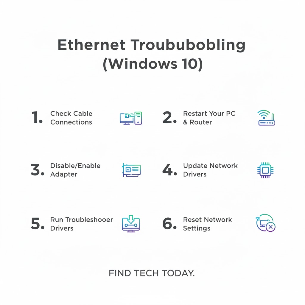 Windows 10 Ethernet Connection Not Working Fix