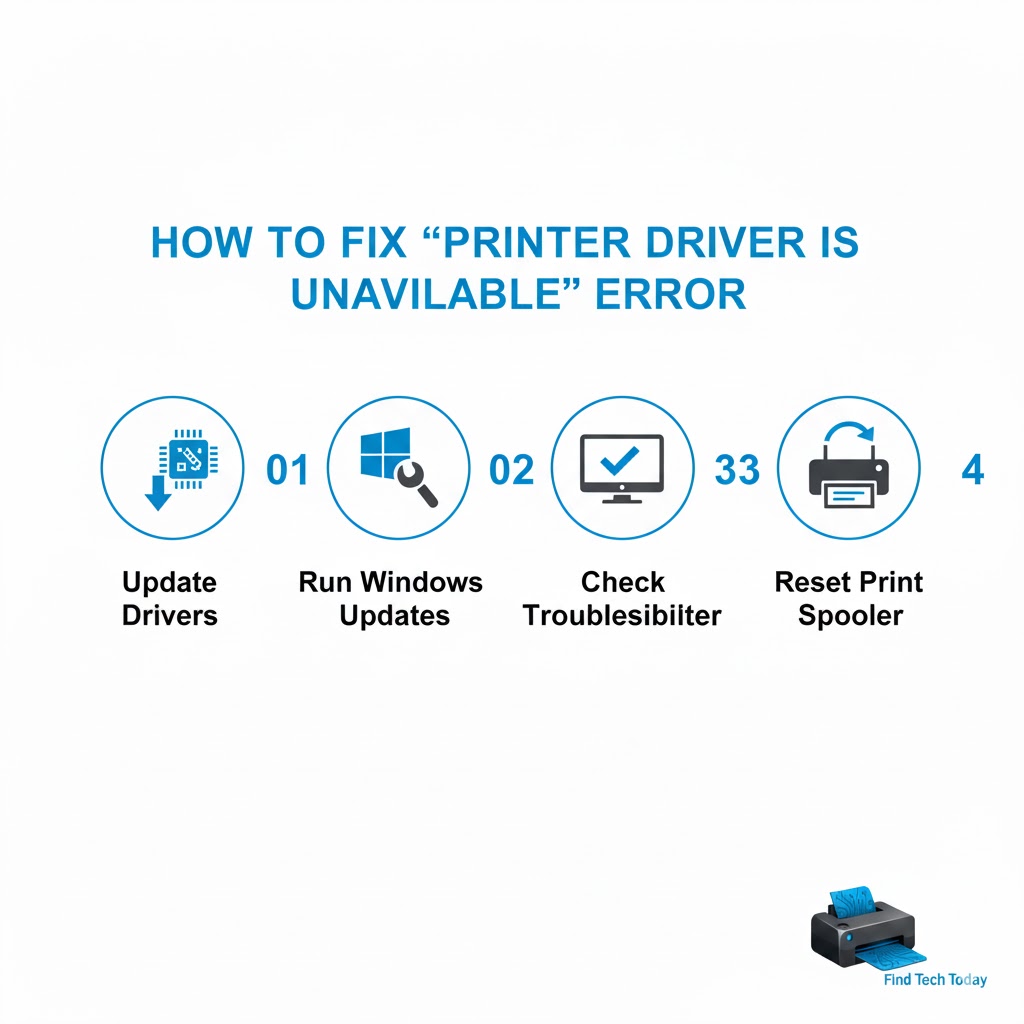 Printer Driver Troubleshooting Steps