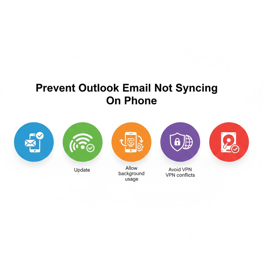 Fix Outlook Sync Issues on Android/iPhone