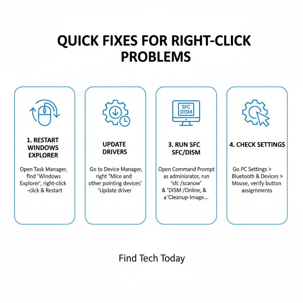 How to Fix Right-Click Issues on Desktop