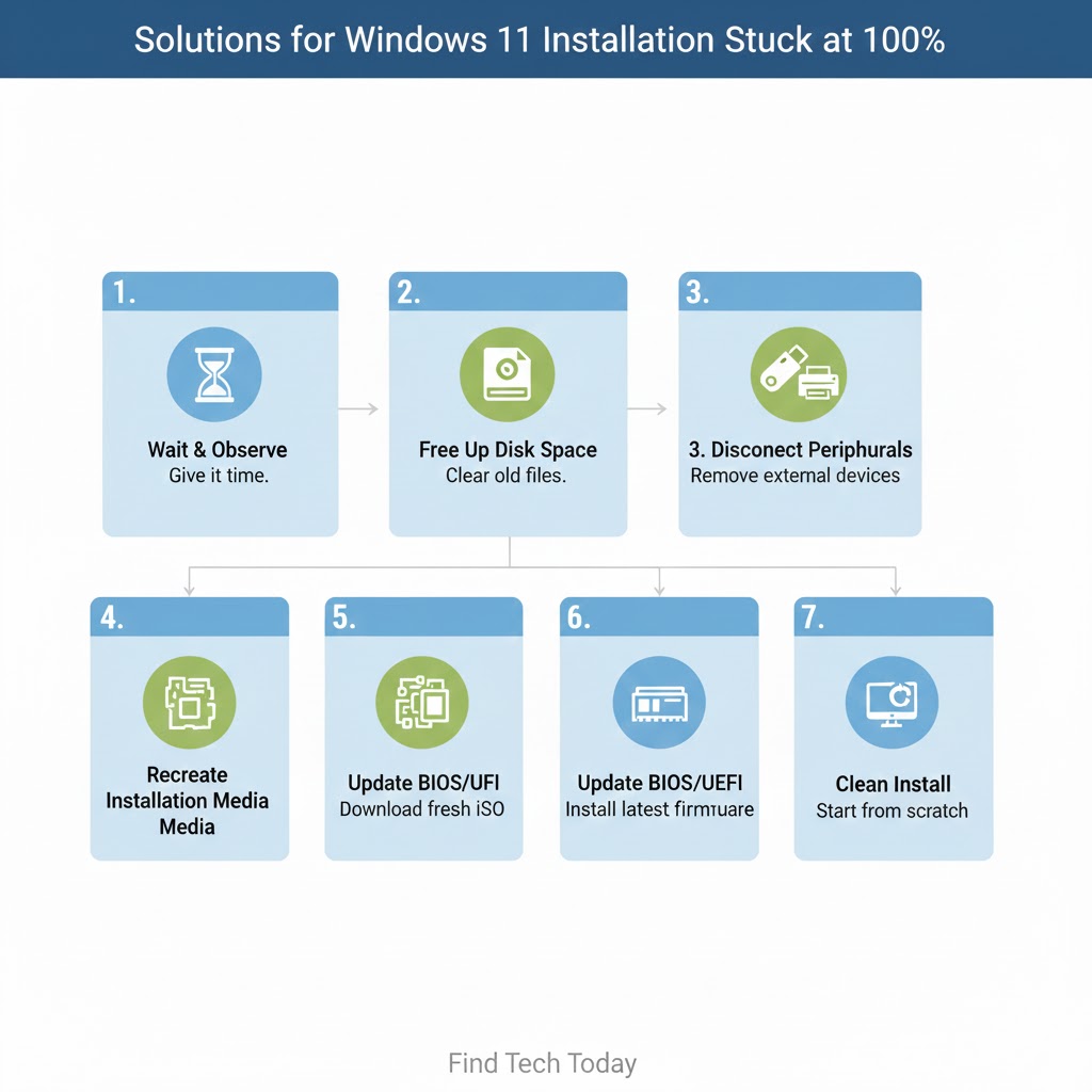 Windows 11 Installation Not Completing