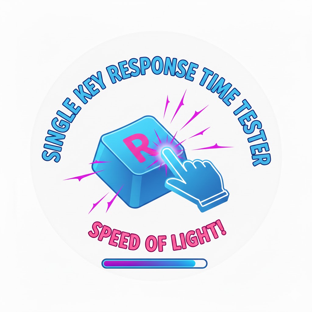 Single Key Response Time Tester