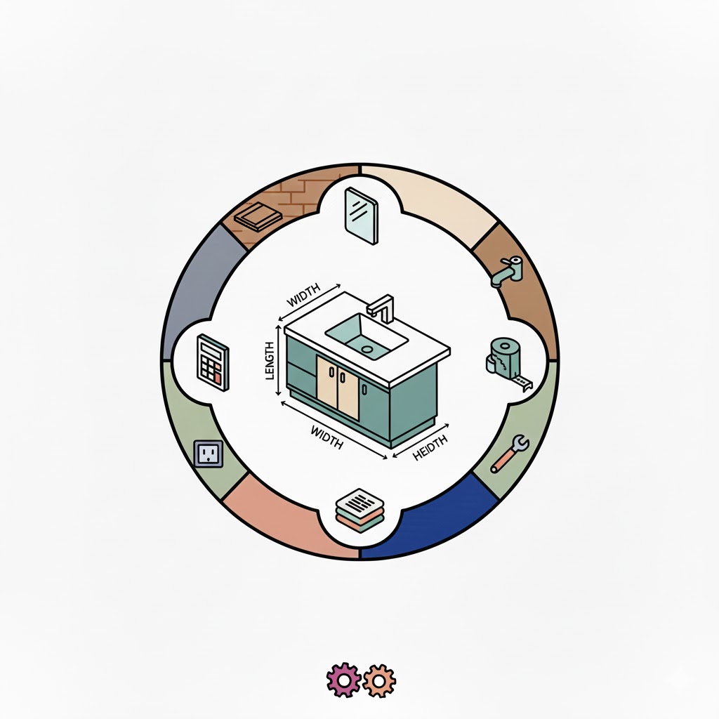 Bathroom Vanity Size Calculator