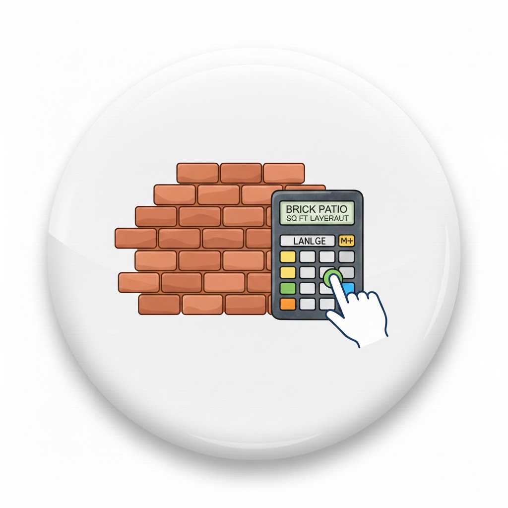 Brick Patio Layout Calculator