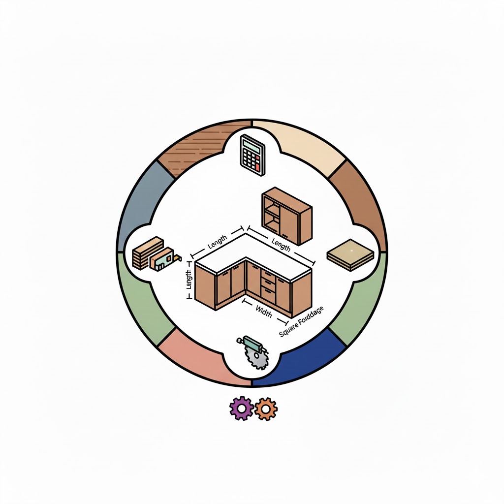 Countertop Square Footage Tool