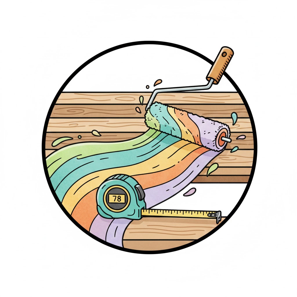 Deck Paint Coverage Estimator