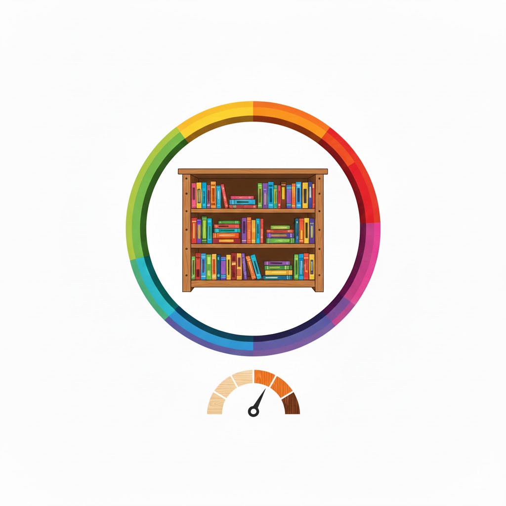 Home Library Shelf Height Estimator