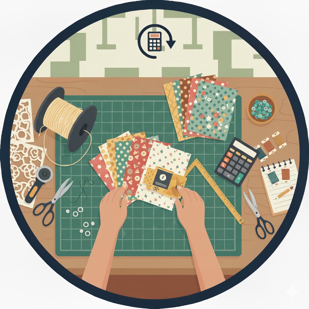 Scrapbooking Paper Sheets Calculator