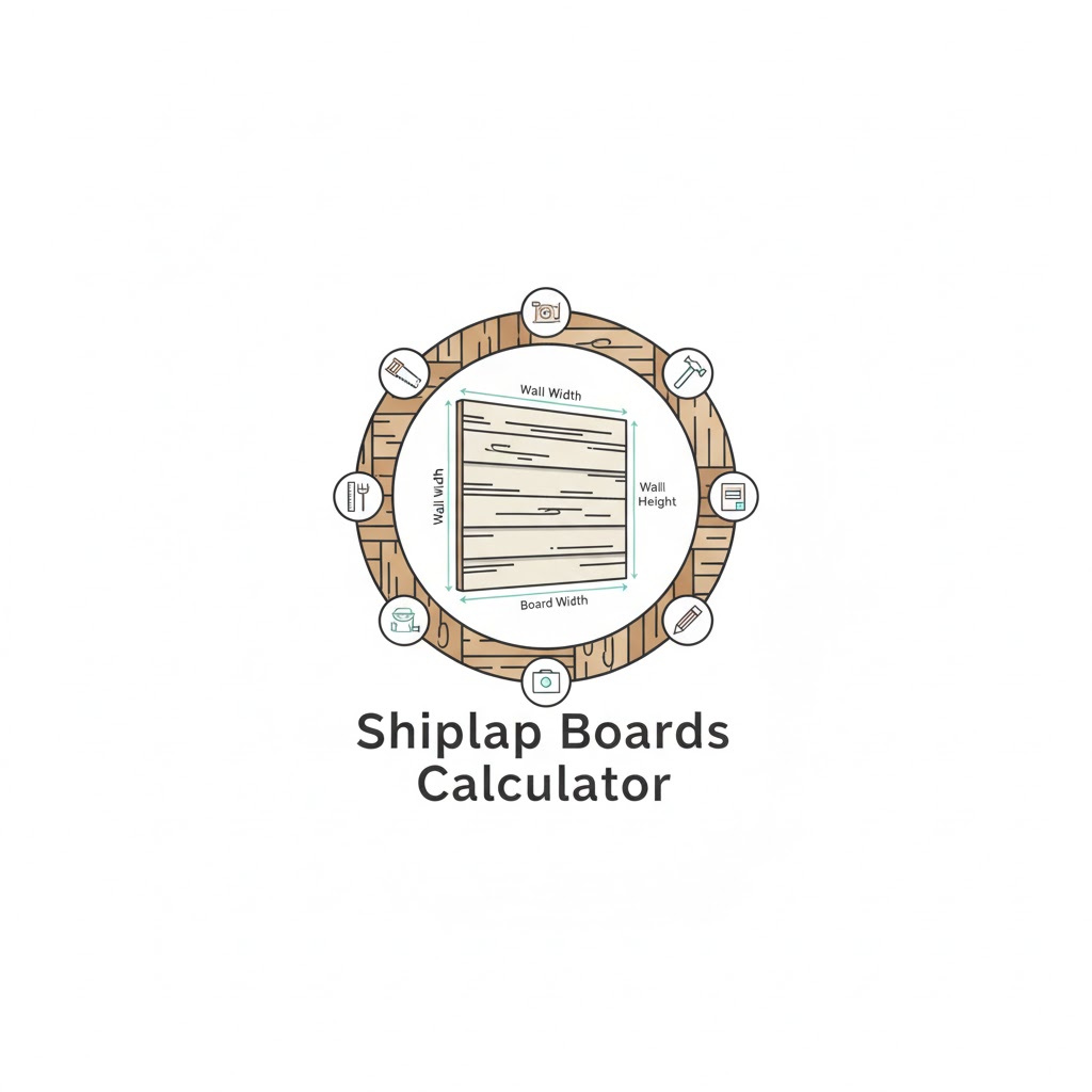 Shiplap Boards Calculator