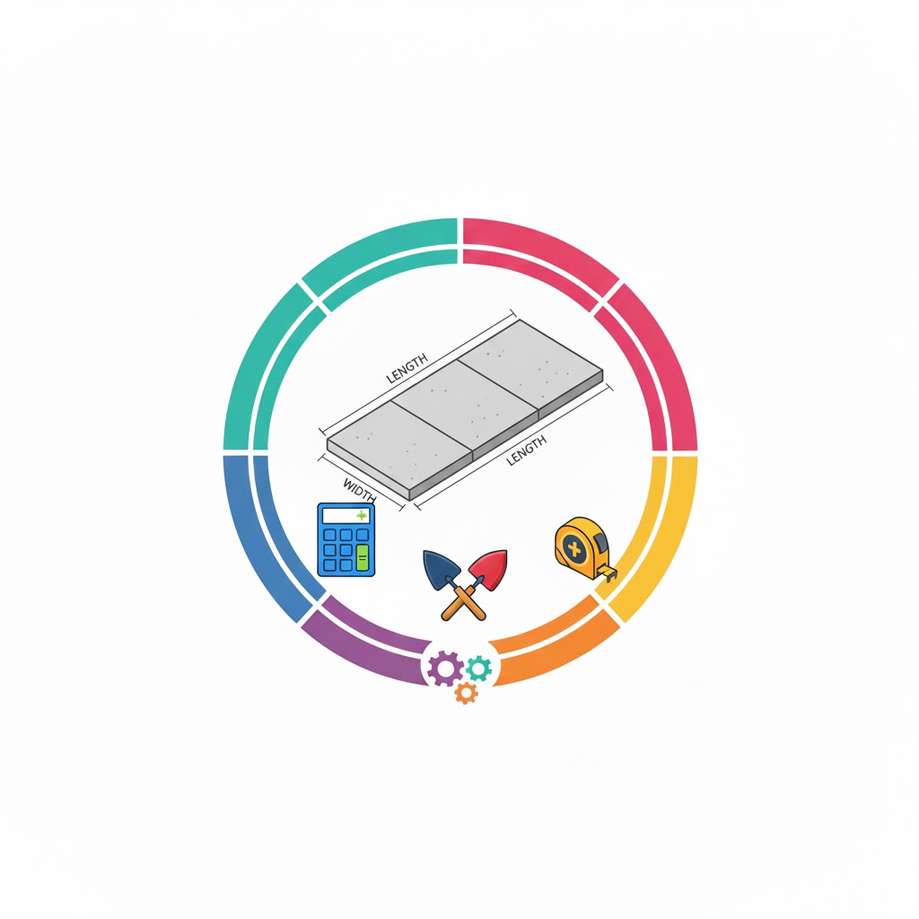 Sidewalk Concrete Amount Estimator