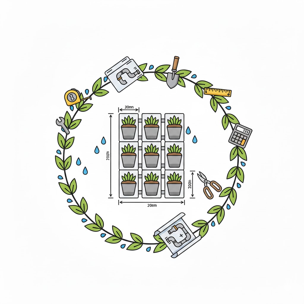 Vertical Garden Panel Calculator