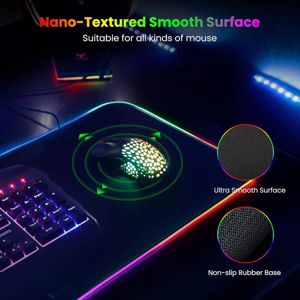 BladeHawks RGB Gaming Mouse Pad Review