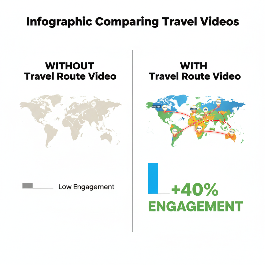 Create a Travel Route Video Online Free