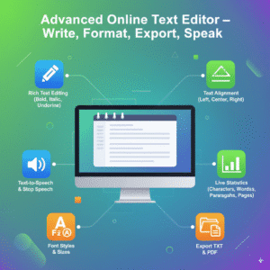 Advanced Online Text Editor
