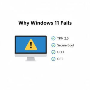 Fix This PC Can’t Run Windows 11 Error