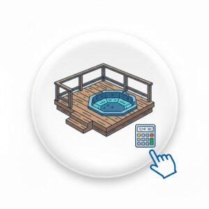 Backyard Deck with Hot Tub Tool
