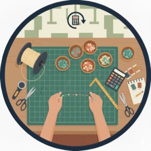 Beading Wire Length Estimator