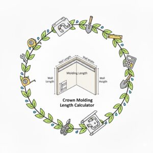 Crown Molding Length Calculator