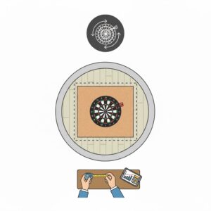 Dart Board Backboard Material Estimator