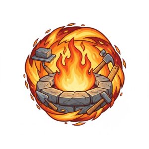 Fire Pit Ring Block Tool