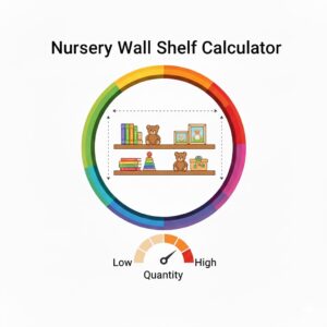 Nursery Wall Shelf Calculator