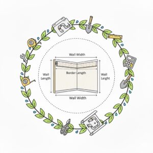 Wallpaper Border Length Tool